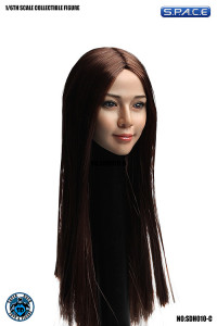 1/6 Scale Reika Head Sculpt (long brown hair)