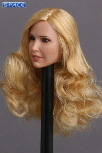 1/6 Scale Jennifer Head Sculpt (long blonde curly hair)