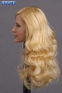 1/6 Scale Jennifer Head Sculpt (long blonde curly hair)