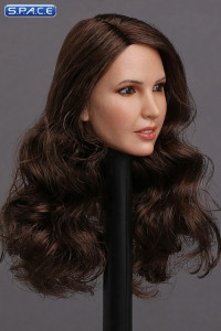 1/6 Scale Jennifer Head Sculpt (long brown hair)