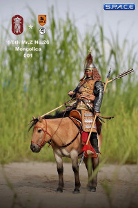 1/6 Scale yellow dun Mongolica Horse