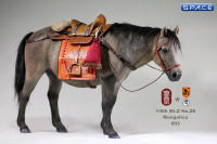 1/6 Scale grey dun Mongolica Horse