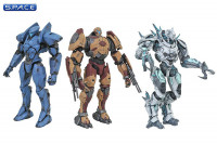Complete Set of 3: Pacific Rim: Uprising Select Series 3 (Pacific Rim: Uprising)