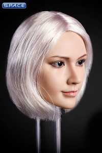 1/6 Scale Charlotte Head Sculpt (short white hair)