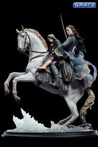 Arwen and Frodo on Asfaloth Statue (Lord of the Rings)