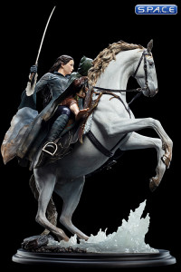 Arwen and Frodo on Asfaloth Statue (Lord of the Rings)