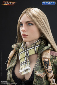 1/6 Scale Camouflage Women Soldier - Flower Jungle Phython Stripe Version