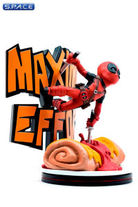 Deadpool Maximum Effort Q-Fig MAX Diorama