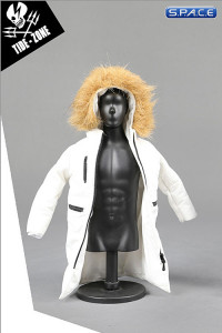 1/6 Scale white Cotton Coat Suit Set