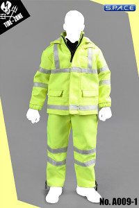 1/6 Scale yellow fluorescence working Suit Set