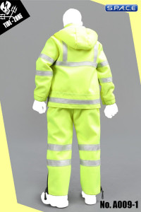 1/6 Scale yellow fluorescence working Suit Set