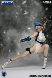 1/6 Scale white Cammy Cosplay Set