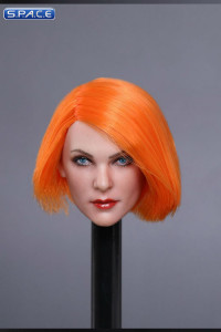 1/6 Scale Mila Head Sculpt (short orange Hair)