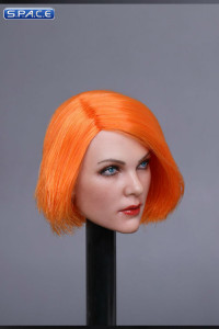 1/6 Scale Mila Head Sculpt (short orange Hair)