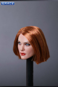 1/6 Scale Mila Head Sculpt (short brown Hair)