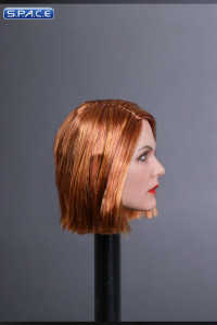 1/6 Scale Mila Head Sculpt (short brown Hair)