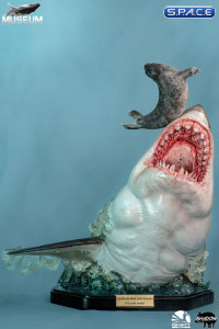 Great White Shark Carcharodon Carcharias Statue (Museum Series)
