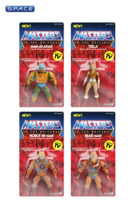 4er Komplettsatz: MOTU Vintage Wave 2 (Masters of the Universe)
