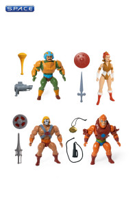 4er Komplettsatz: MOTU Vintage Wave 2 (Masters of the Universe)