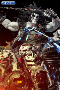 Lobo Diorama by Ivan Reis (DC Comics)