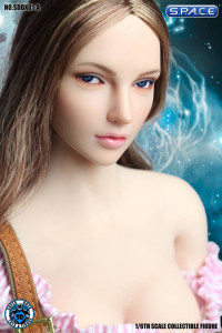 1/6 Scale Cynthia Head Sculpt (light brown Hair)