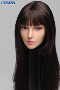 1/6 Scale Cynthia Head Sculpt (dark brown Hair)