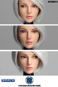 1/6 Scale Cynthia Head Sculpt (white Hair)