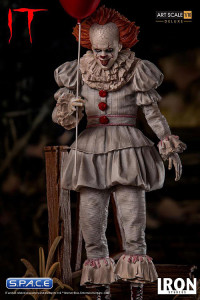 1/10 Scale 2017 Pennywise Deluxe Art Scale Statue (Stephen Kings It)