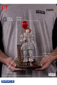 1/10 Scale 2017 Pennywise Deluxe Art Scale Statue (Stephen Kings It)