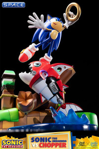 Sonic vs Chopper Diorama (Sonic Generations)