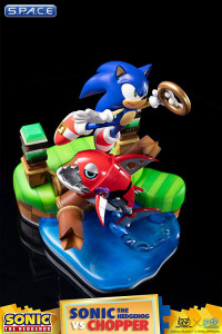 Sonic vs Chopper Diorama (Sonic Generations)