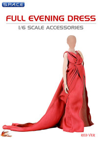 1/6 Scale red Full Evening Dress