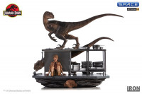 1/10 Scale Velociraptors in the Kitchen Diorama Art Scale (Jurassic Park)