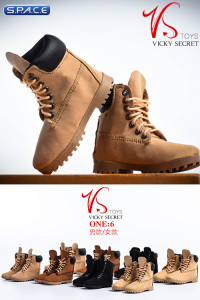 1/6 Scale beige female Boots