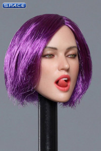 1/6 Scale Sophie Head Sculpt (purple hair)