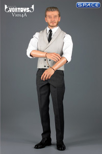 1/6 Scale dark-grey Gentleman Cutaway Set