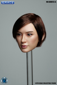 1/6 Scale Amaya Head Sculpt (short brown hair)