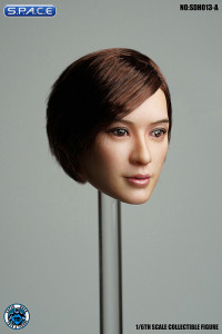 1/6 Scale Amaya Head Sculpt (short brown hair)