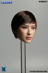 1/6 Scale Amaya Head Sculpt (short brown hair with bangs)