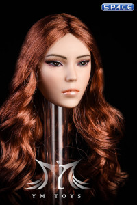 1/6 Scale Kaya Head Sculpt (long copper hair)