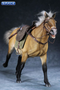 1/6 Scale yellow dun walking Mongolica Horse