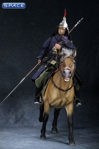 1/6 Scale yellow dun walking Mongolica Horse