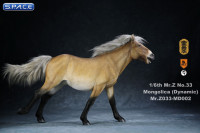 1/6 Scale yellow dun walking Mongolica Horse