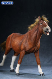 1/6 Scale sorrel walking Mongolica Horse