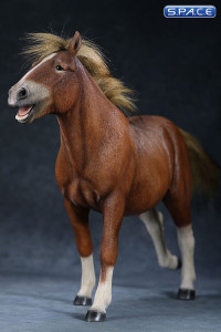 1/6 Scale sorrel walking Mongolica Horse