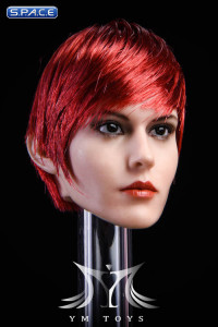 1/6 Scale Cassandra Head Sculpt (red hair)