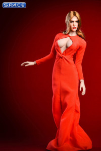 1/6 Scale red Olsen Evening Dress