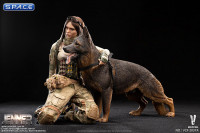 1/6 Scale A-TACS FG Women Soldier - Jenner with brown hair