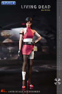 1/6 Scale Ms. Wong Outfit battle-damaged Set
