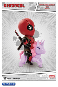 Deadpool riding a Pony Mini Egg Attack Previews Exclusive (Marvel)